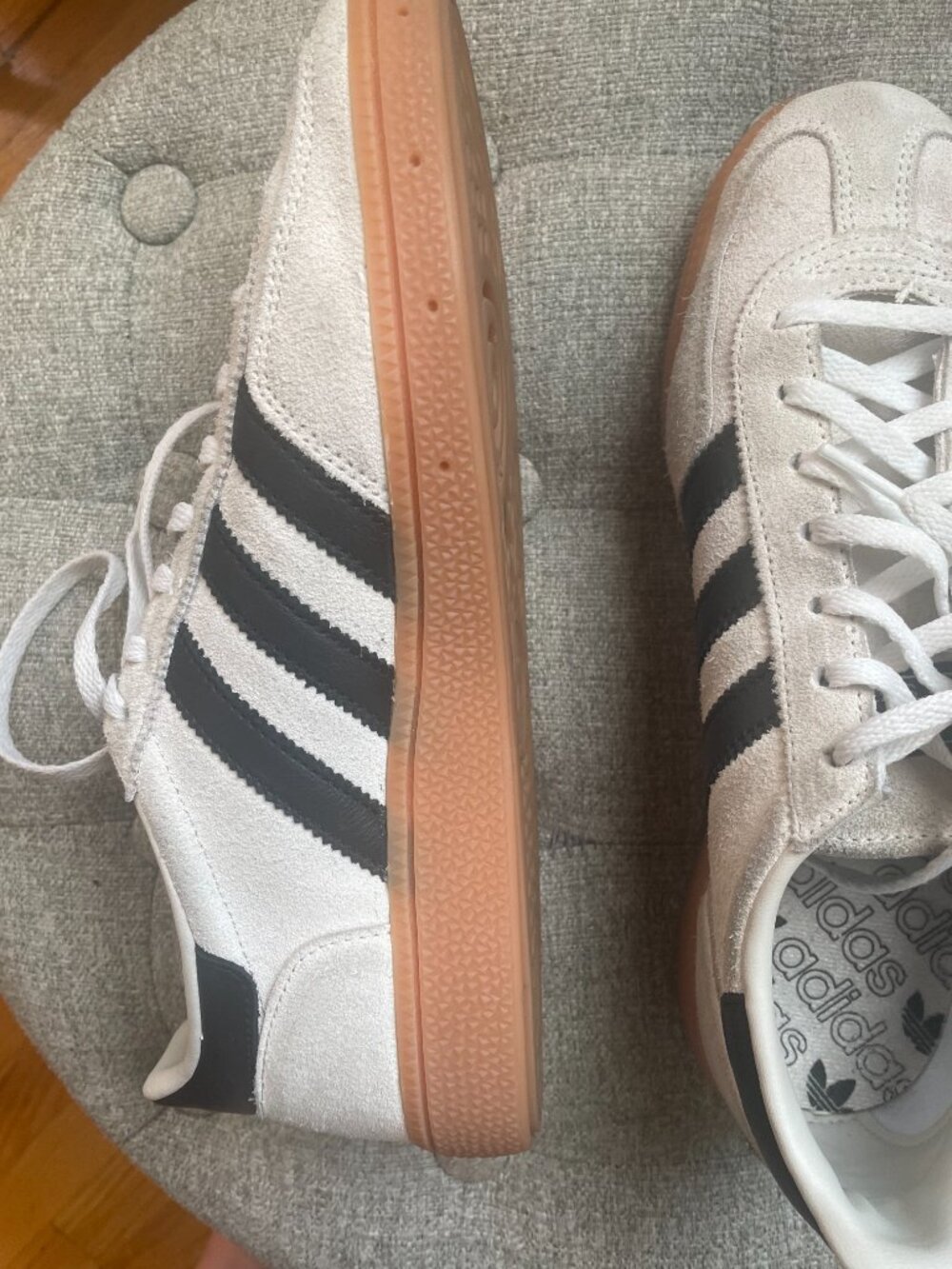 adidas Handball Spezial Sneakers, Alumina / Core Black / Cloud White, Women's 8 - Picture 6 of 11